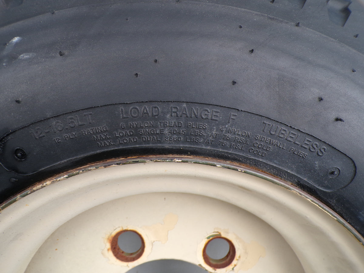 12-16.5 STA New on Used Wheel