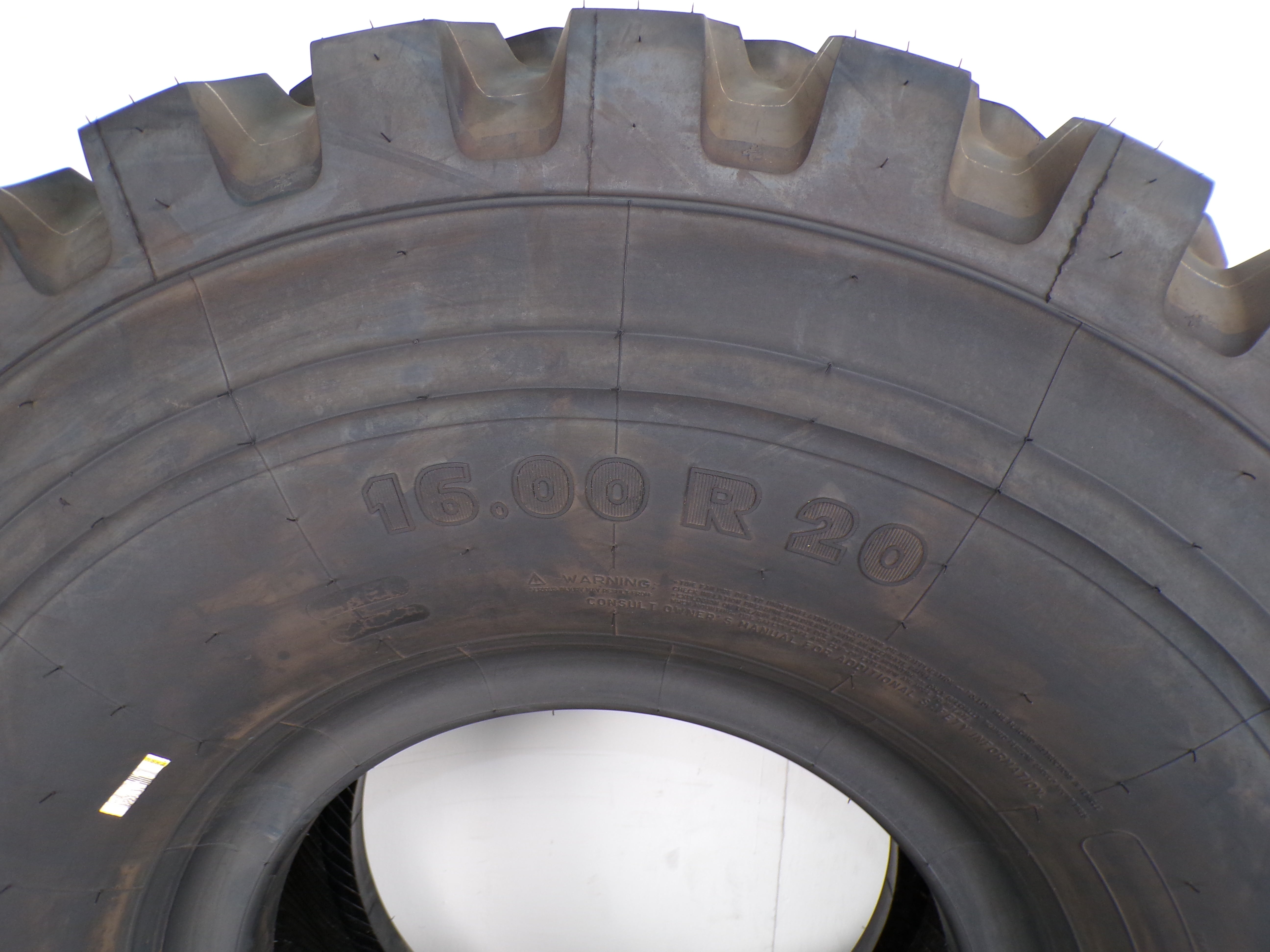 16.00R20 Michelin XZL Used 98% (Take-Off)