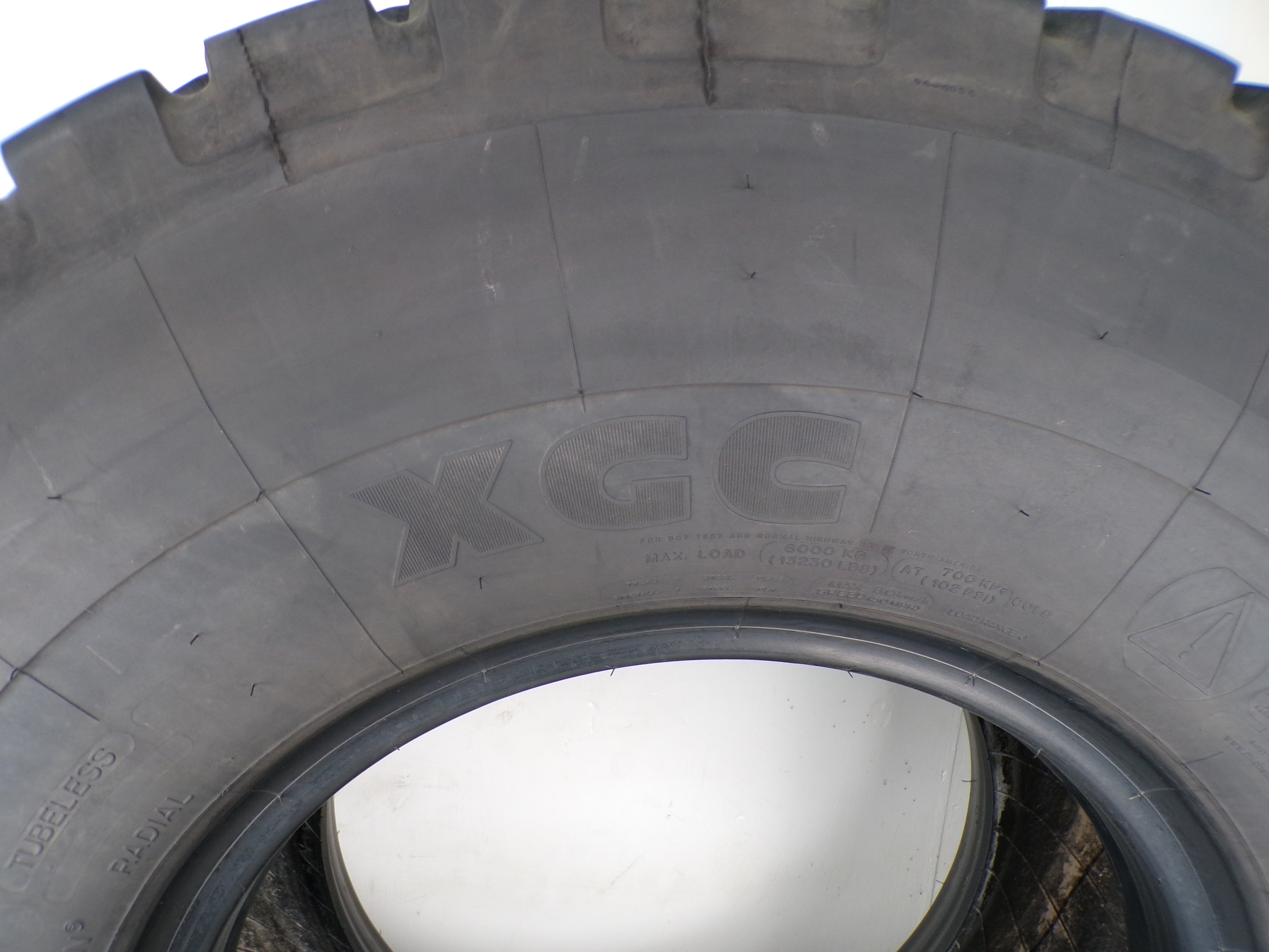 445/80R25 Michelin XGC Used 90%