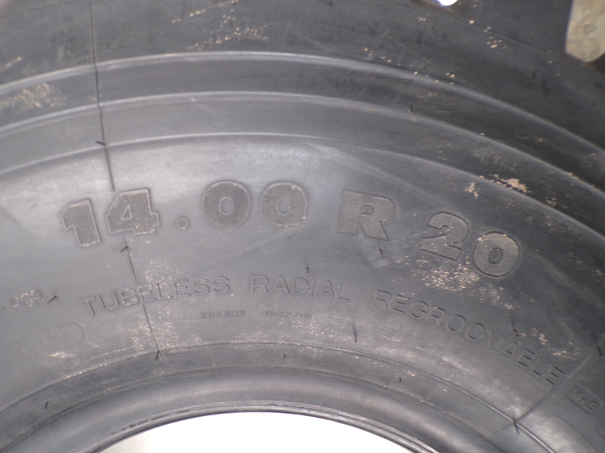 14.00R20 Michelin XZL+ Used