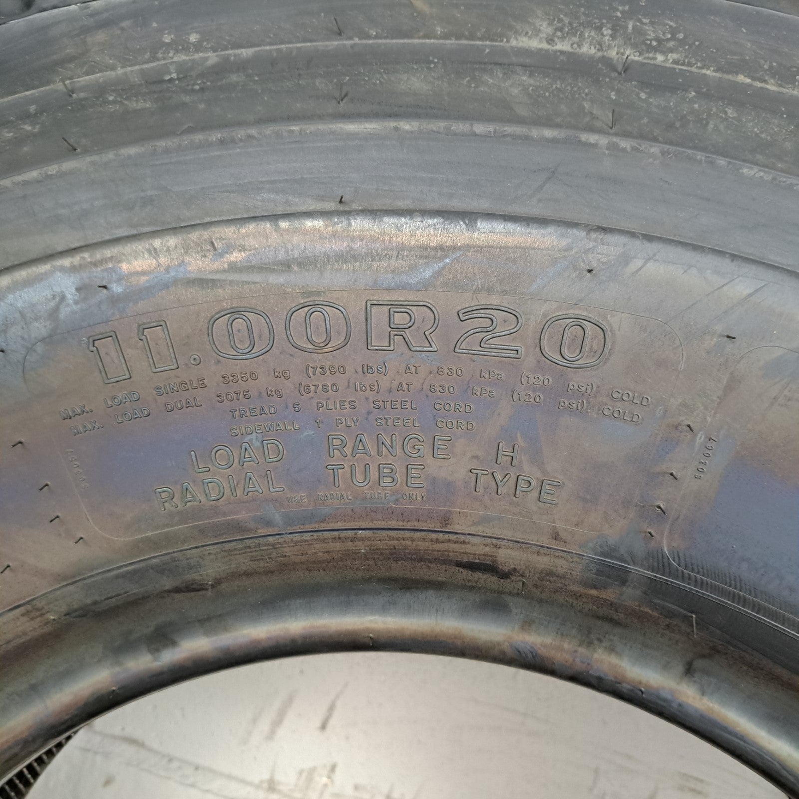 11.00R20 Goodyear G287 MSA