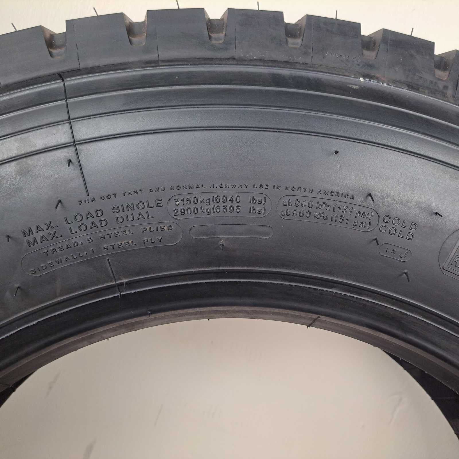275/70R22.5 Michelin X XTY2 NEW