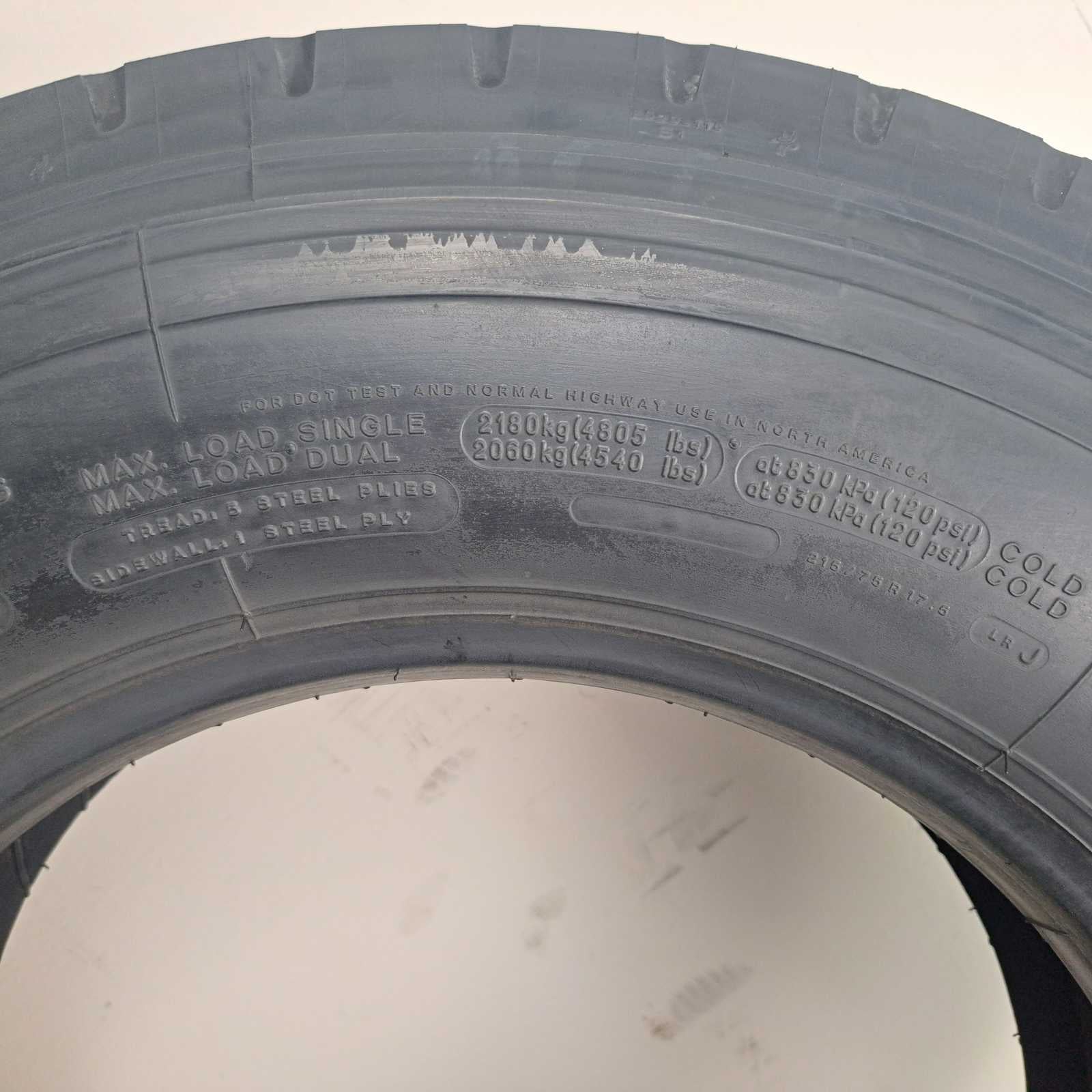 215/75R17.5 Michelin XTA new