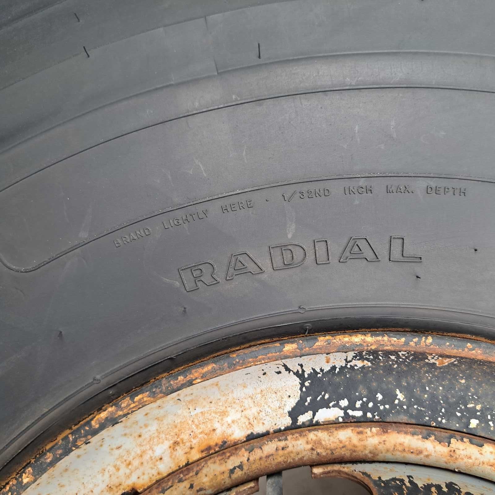 10.00R15 Goodyear G114 Used on 10 hole used wheel
