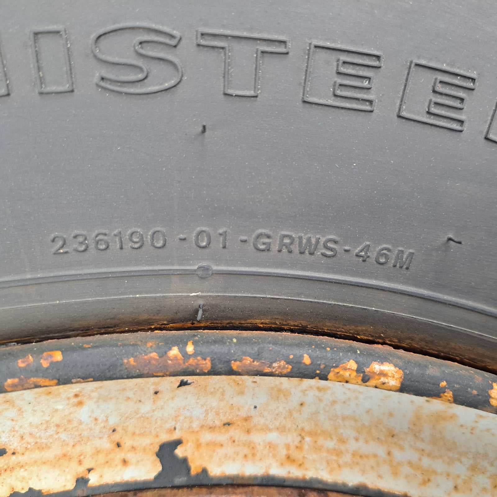 10.00R15 Goodyear G114 Used on 10 hole used wheel