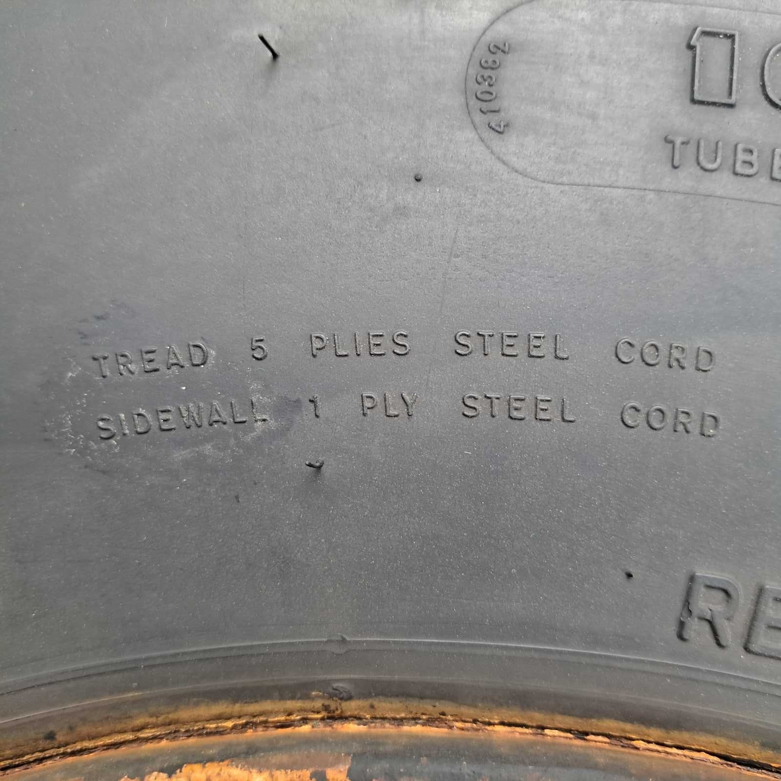 10.00R15 Goodyear G114 Used on 10 hole used wheel