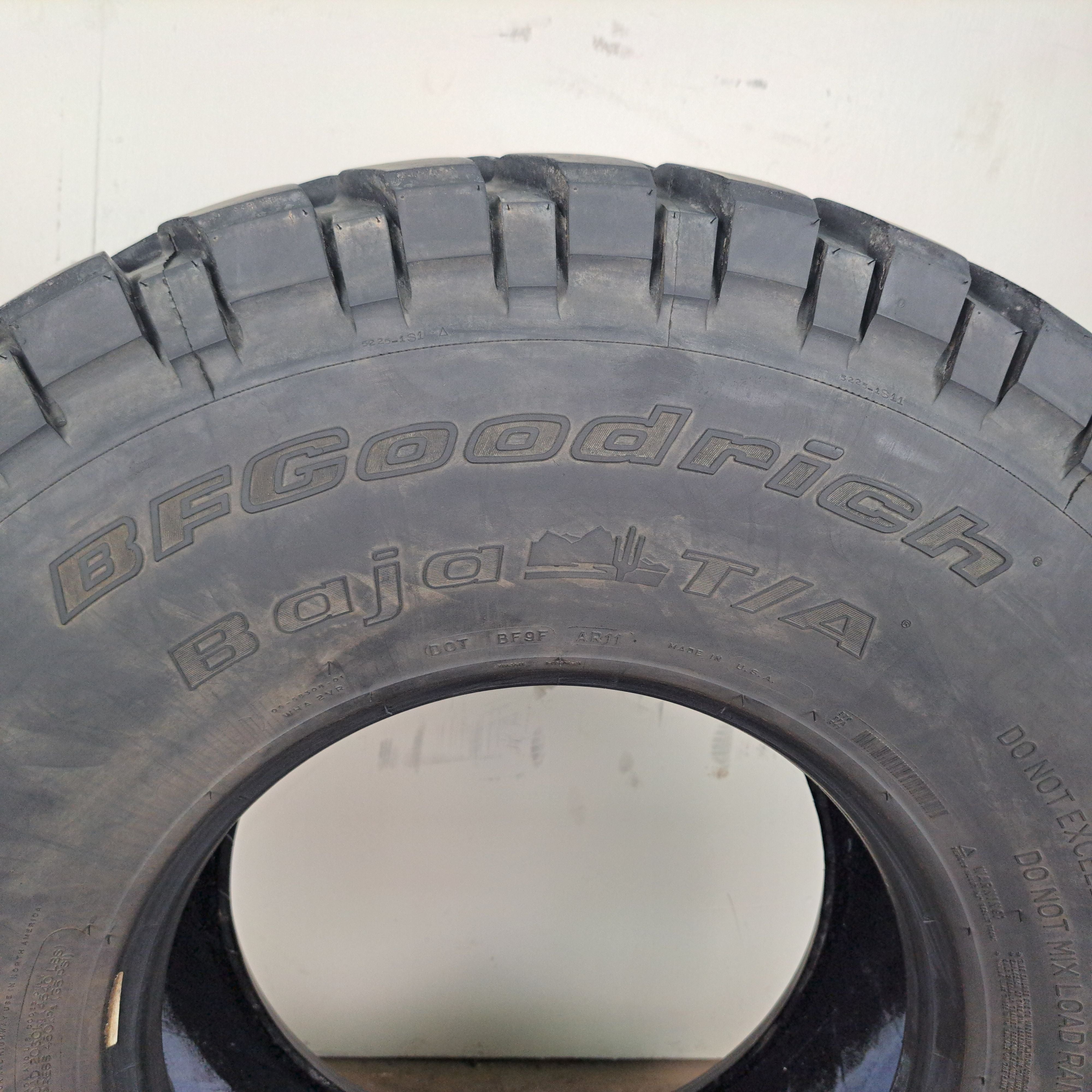 37X12.50R16.5LT BFGoodrich Baja T/A Used