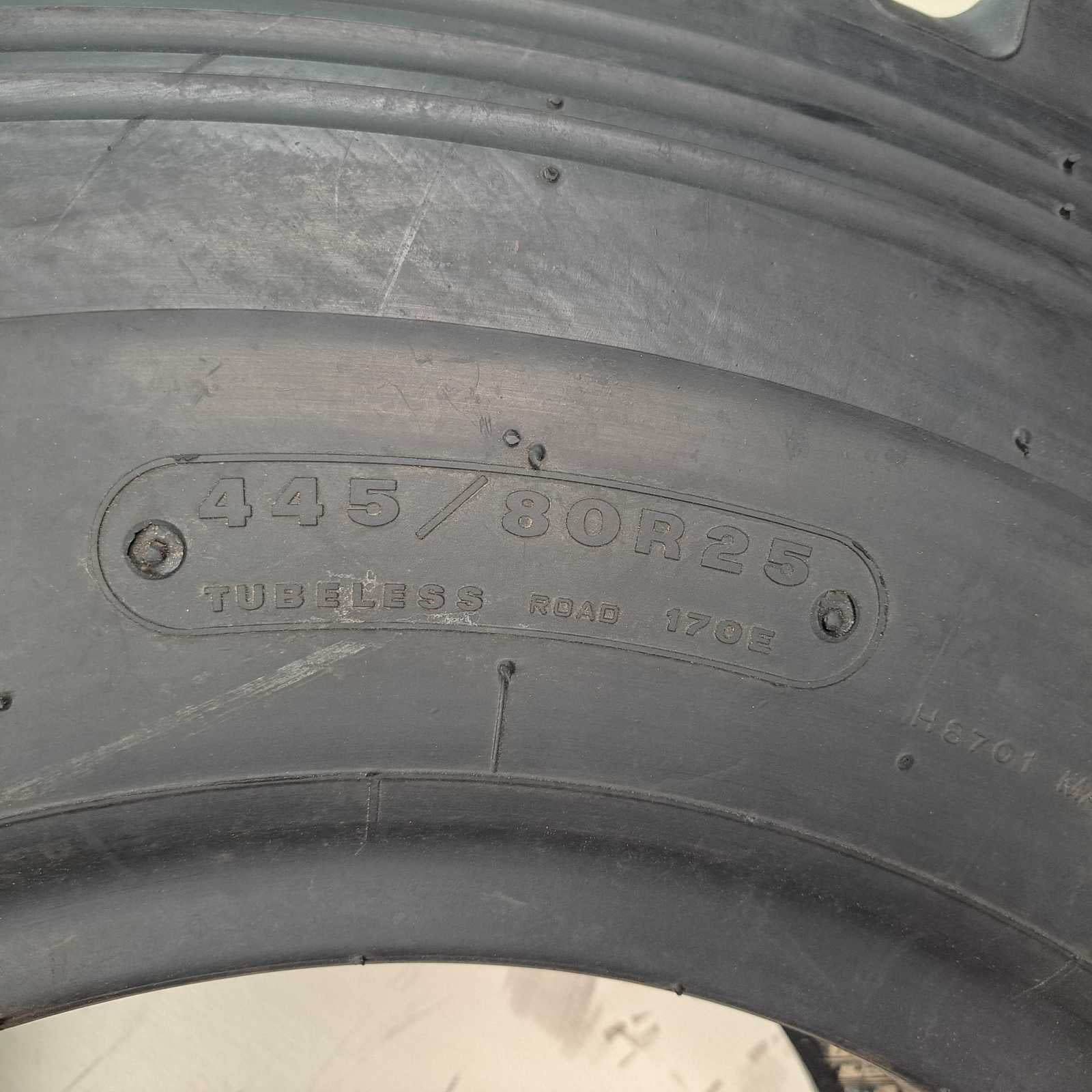 445/80R25 Bridgestone V-steel G-traction NEW