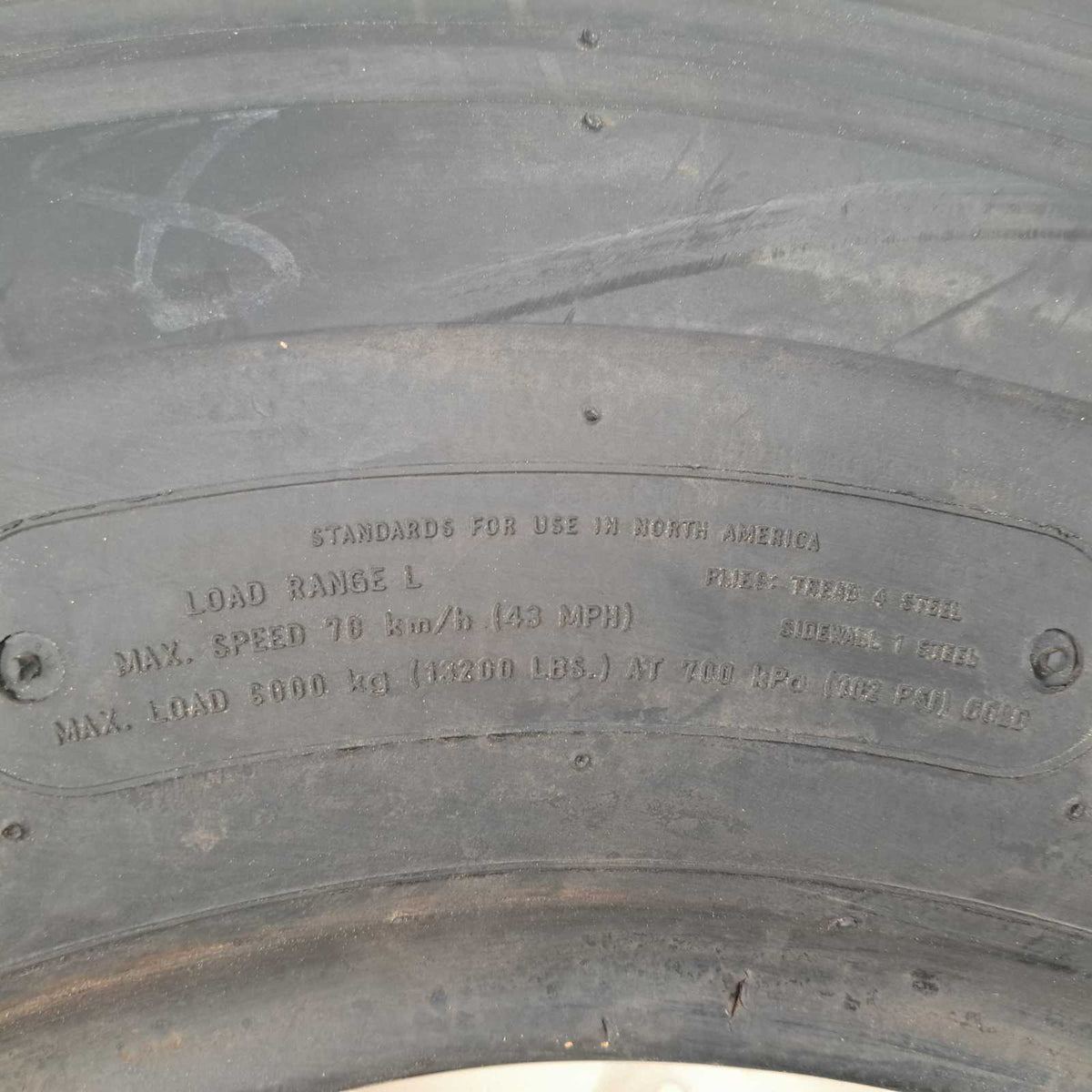445/80R25 Bridgestone V-steel G-traction NEW