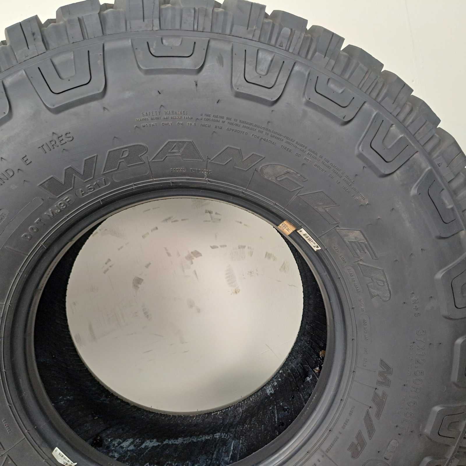37X12.50R16.5LT Goodyear Wrangler MT/R New