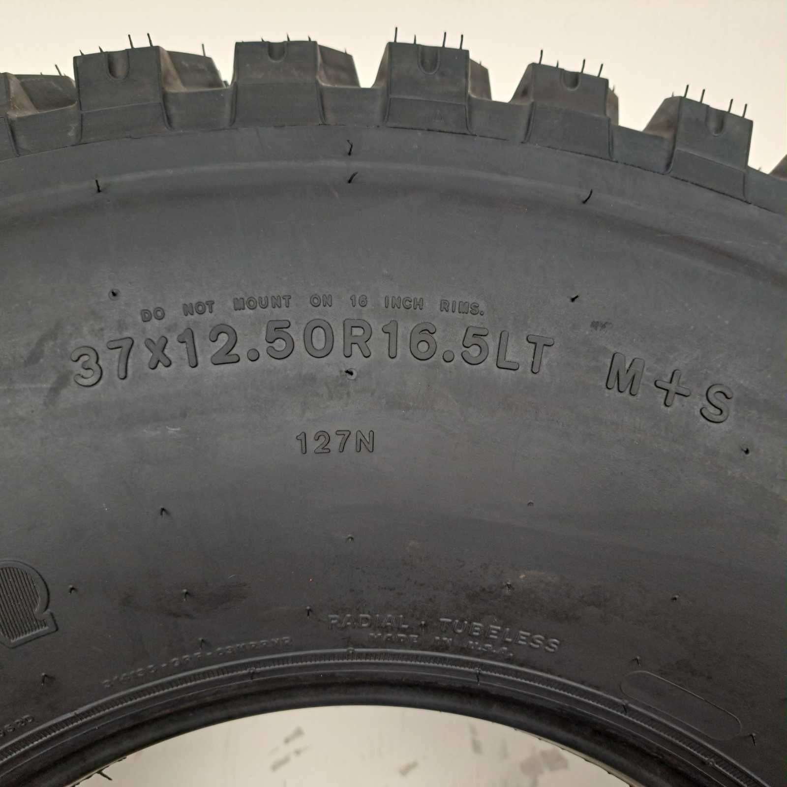 37X12.50R16.5LT Goodyear Wrangler MT New