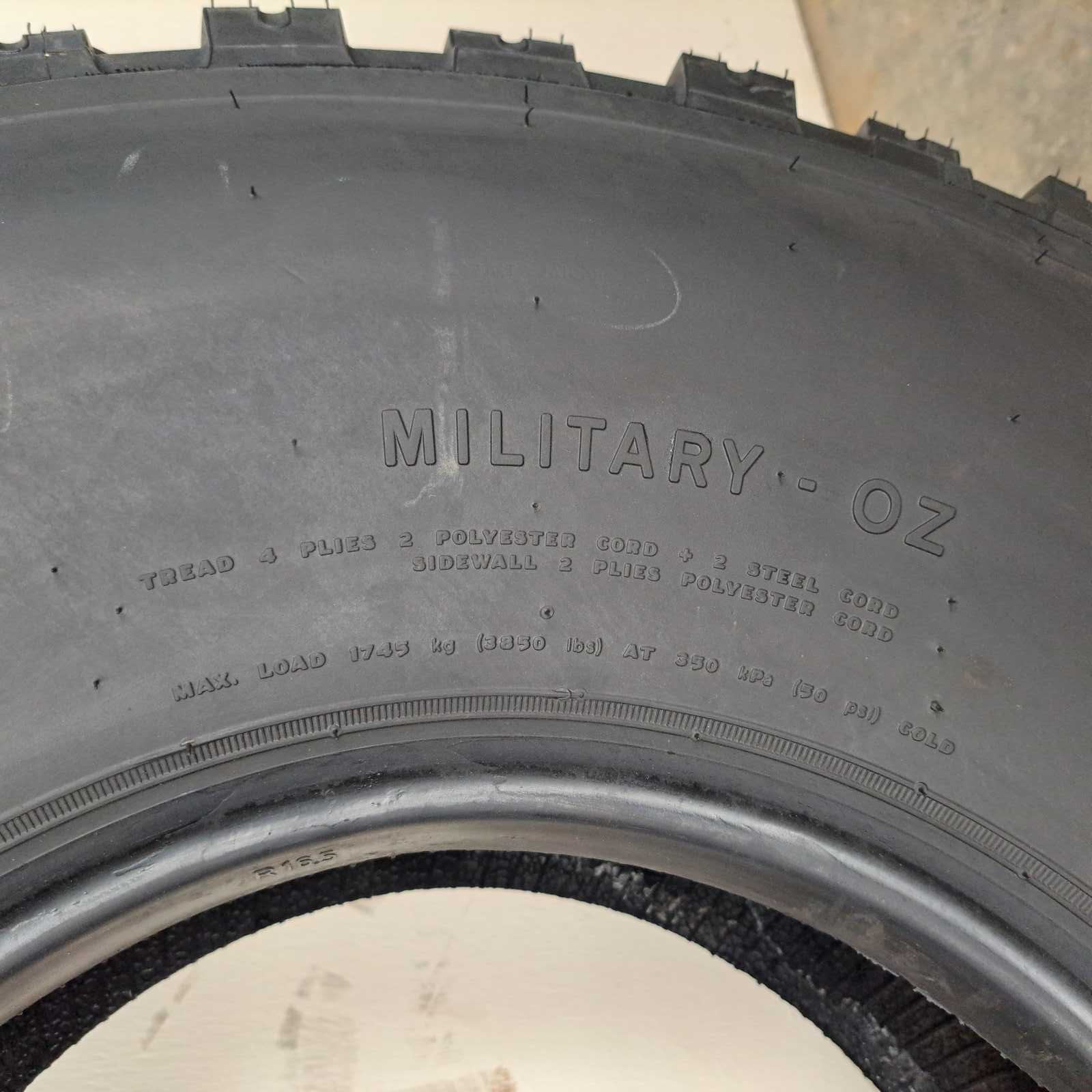 37X12.50R16.5LT Goodyear Wrangler MT New