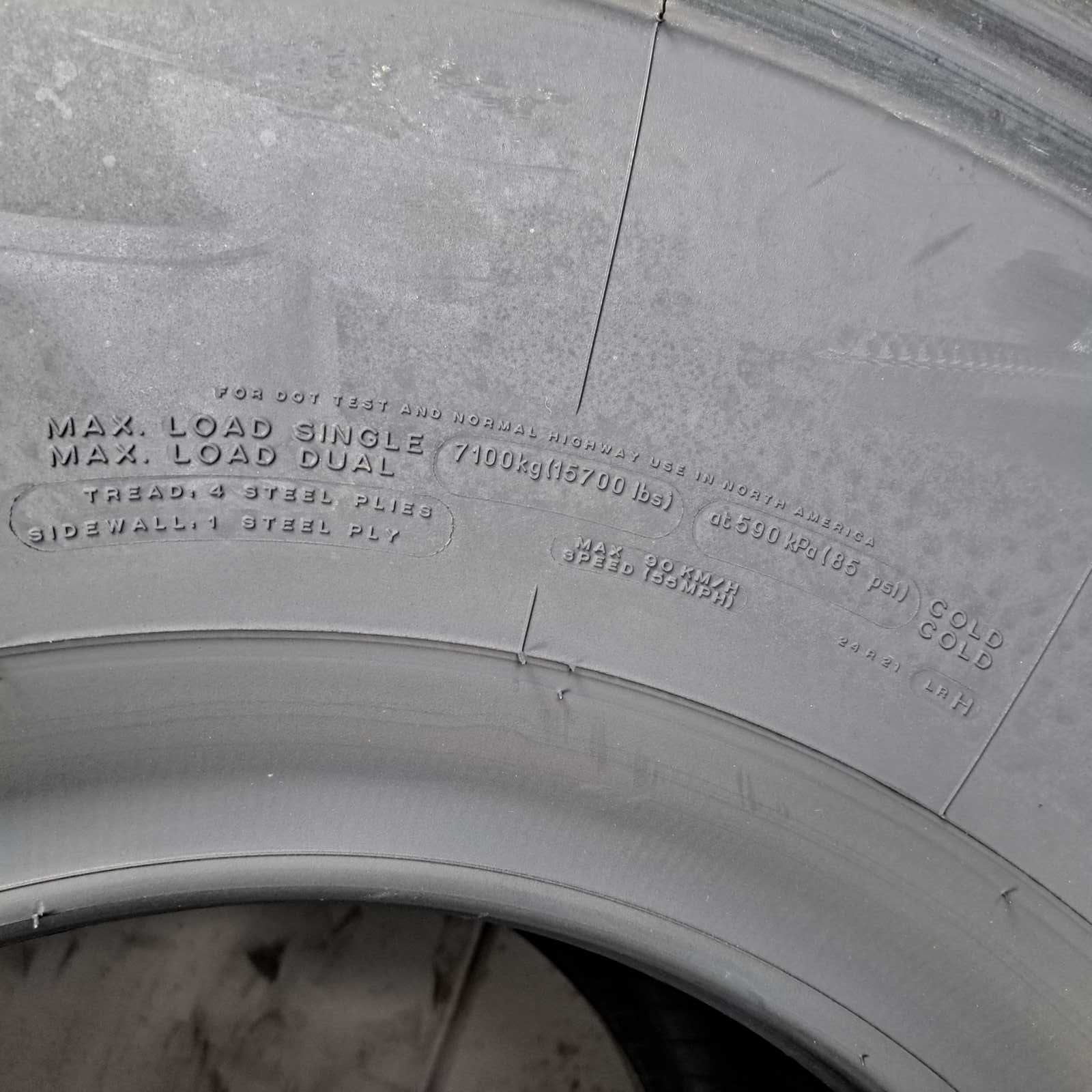 24R21 (605/70R21) Michelin XZL