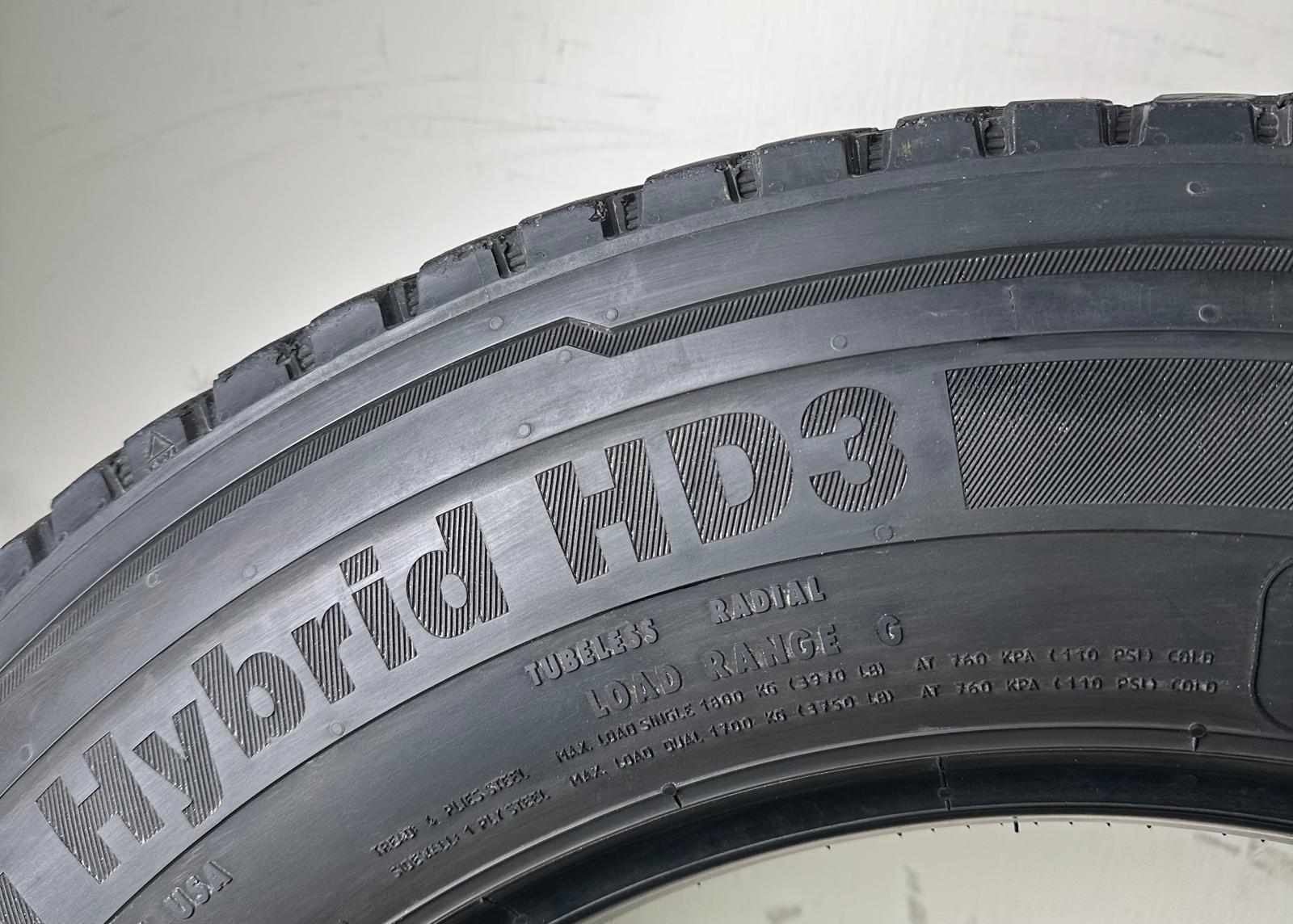 225/70R19.5 Continental Hybrid HD3 used