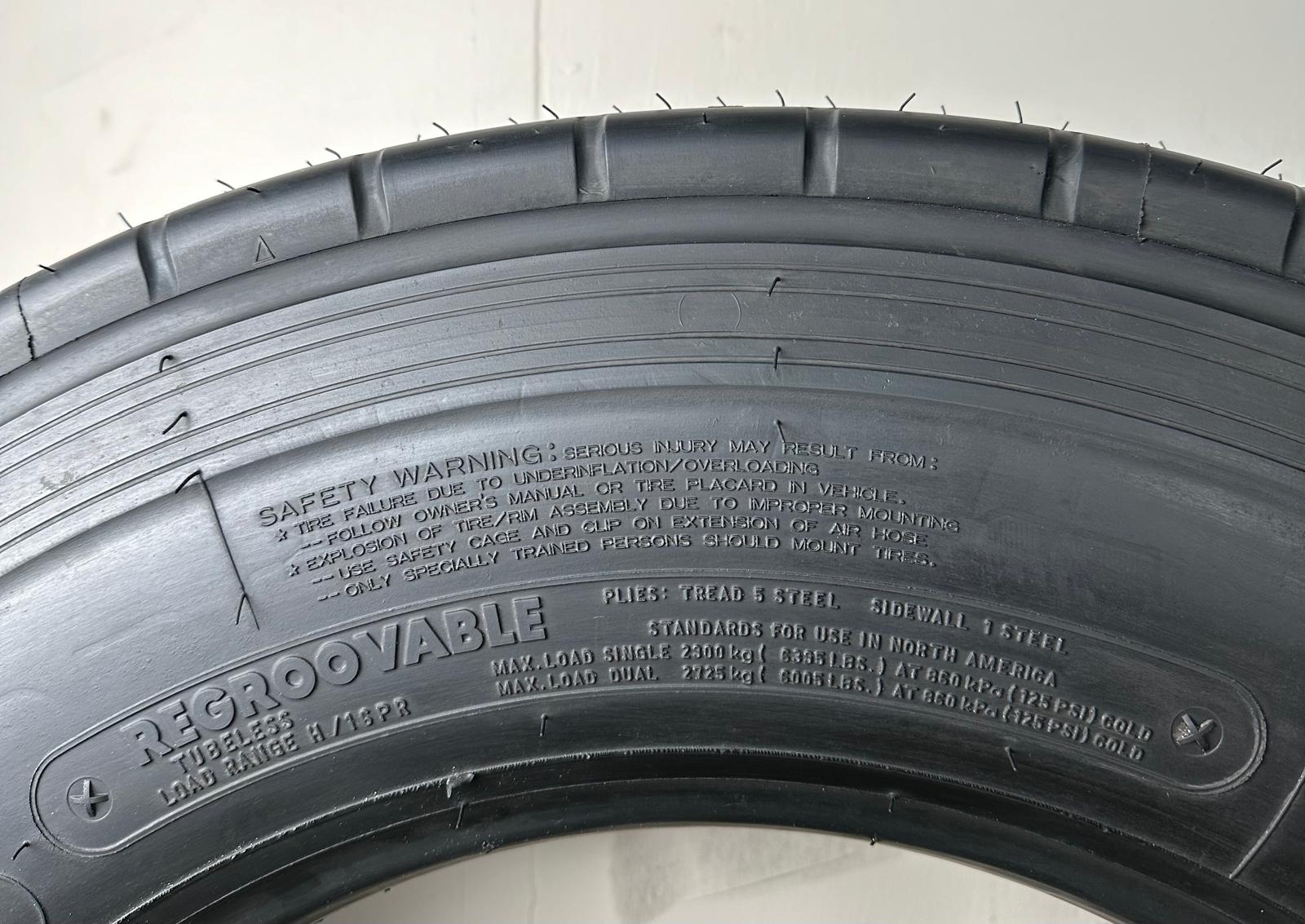 285/70R19.5 Bridgestone R227 NEW