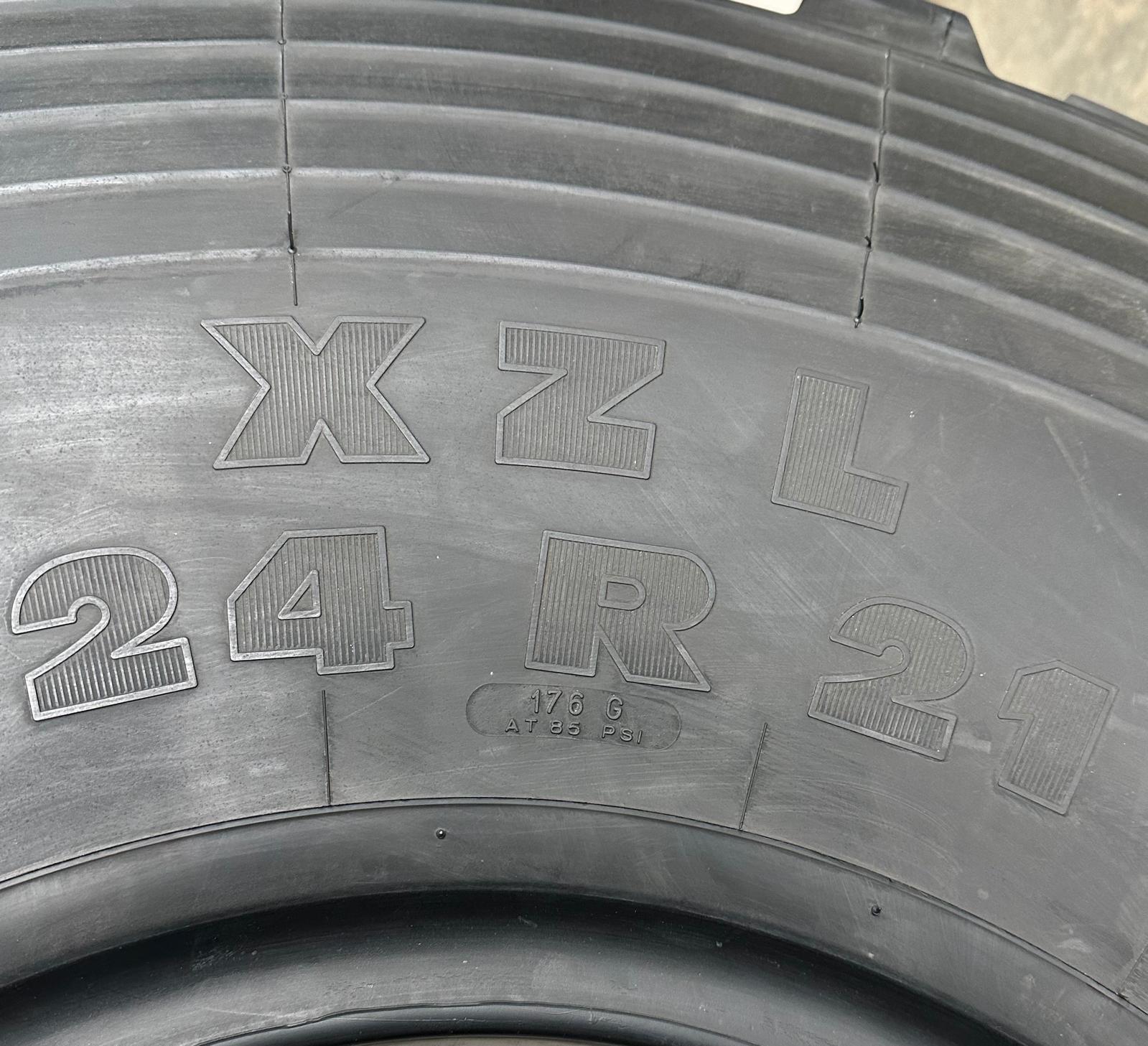 24R21 Michelin XZL used