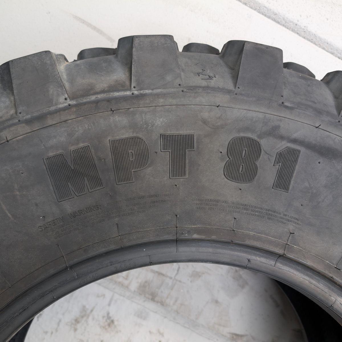 335/80R20 Continental MPT81 Used