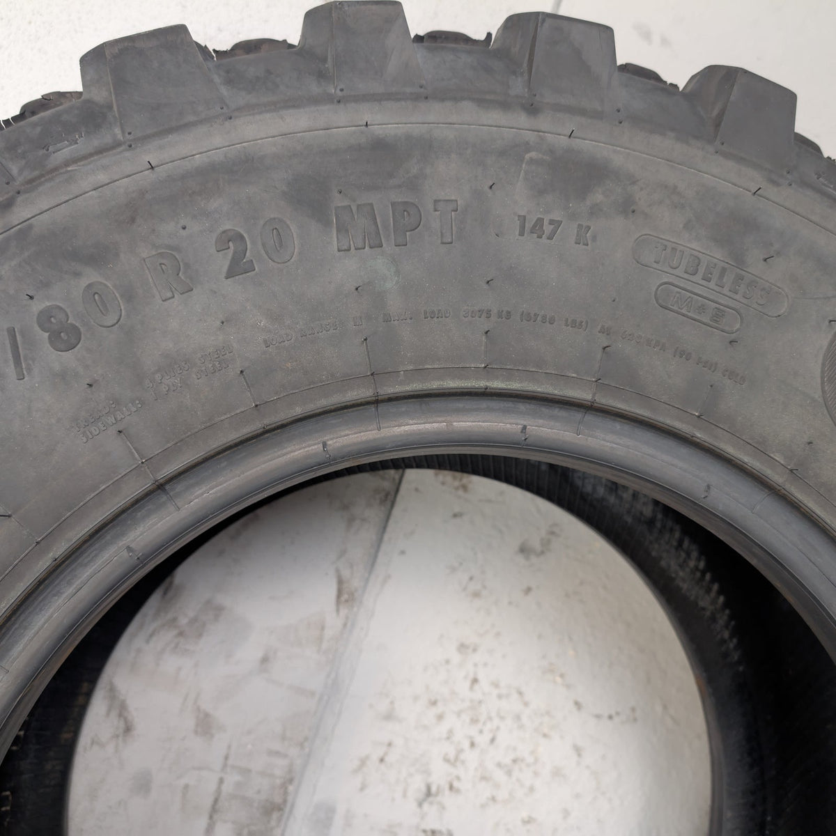 335/80R20 Continental MPT81 Used