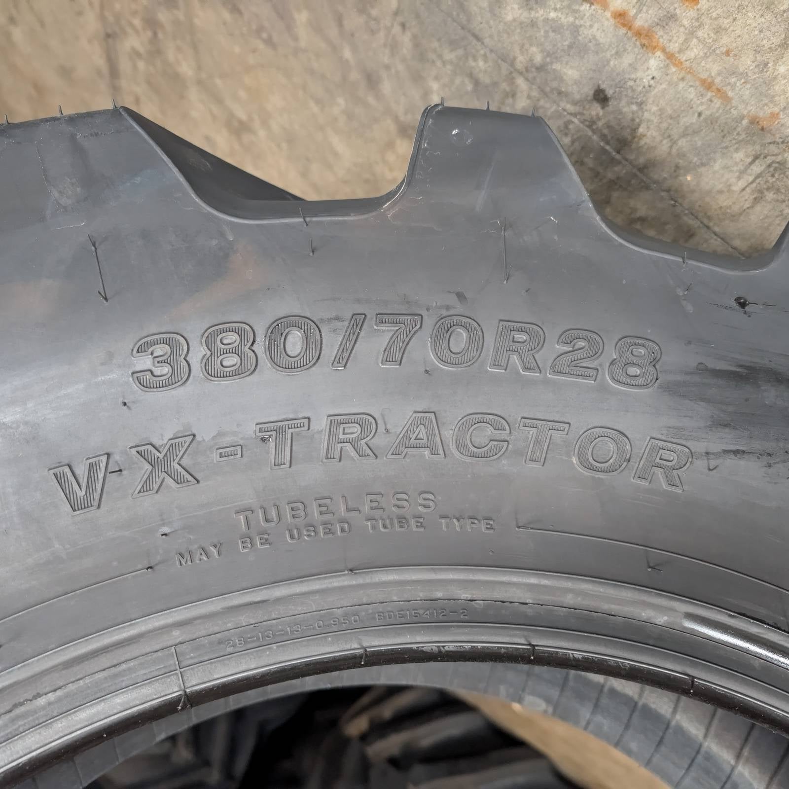 380/70R28 Bridgestone VX-Tractor 133D/130E *NEW*