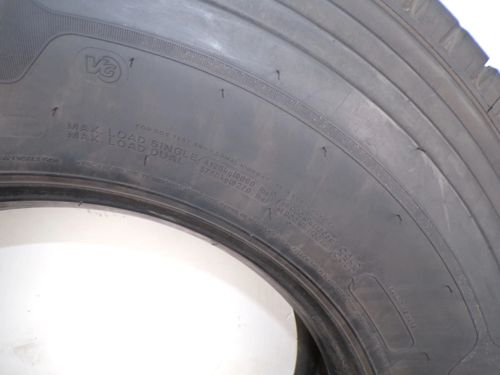 315/80R22.5 Michelin X Works Z Used