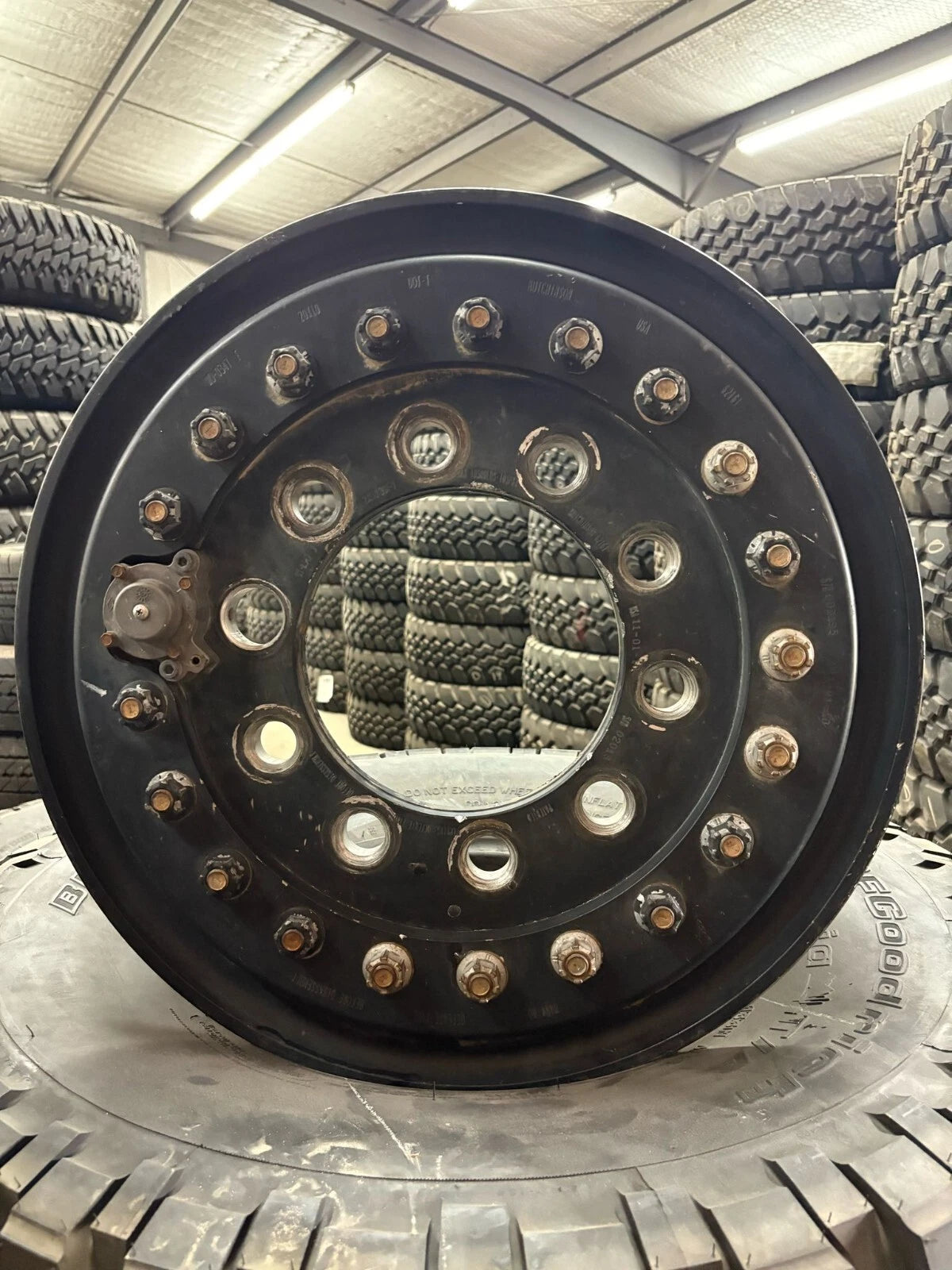20×10 Hutchinson Wheel W0-0347 Aluminium Used