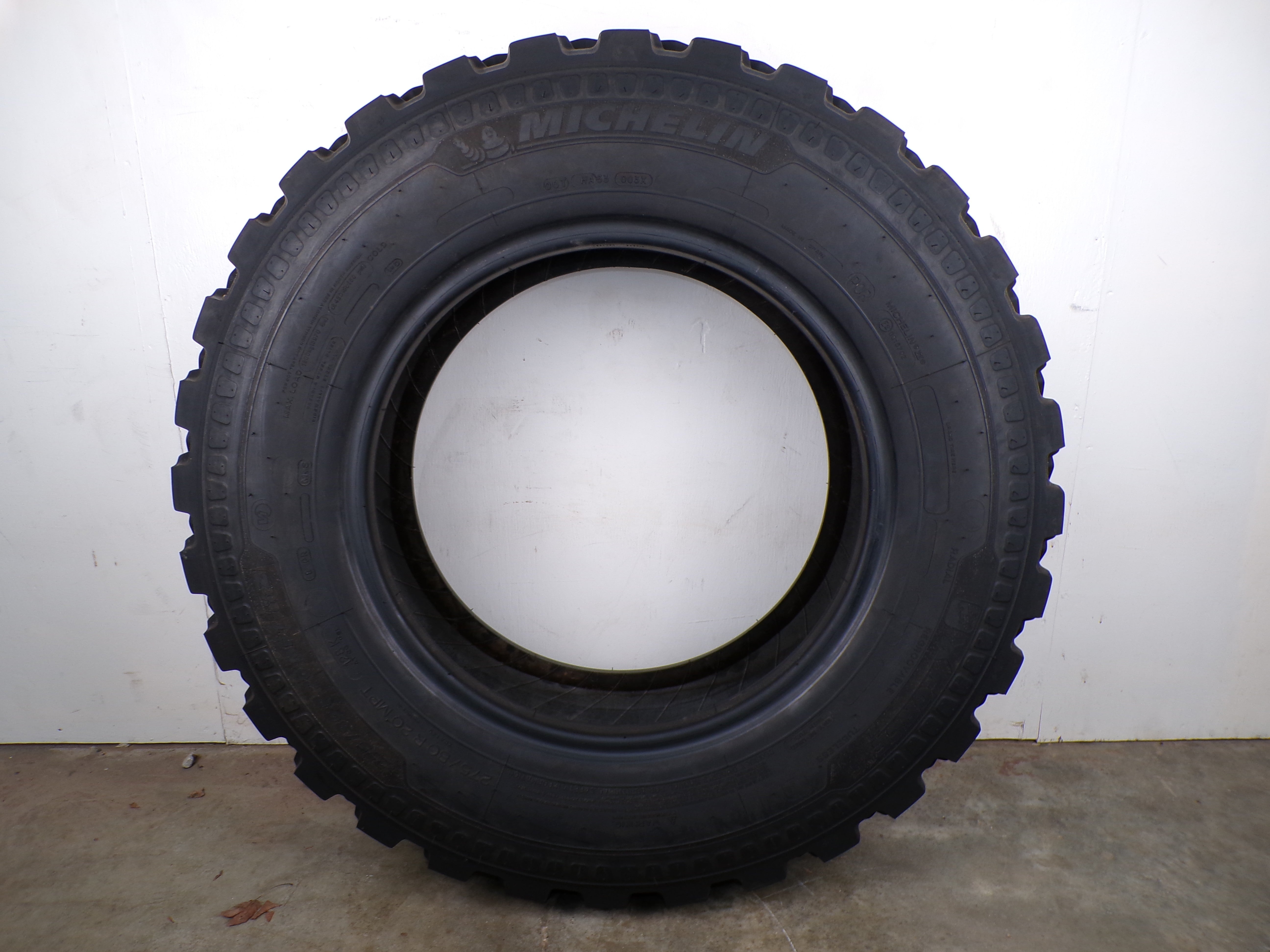 275/80R20 Michelin XZL X Force MPT Z Used