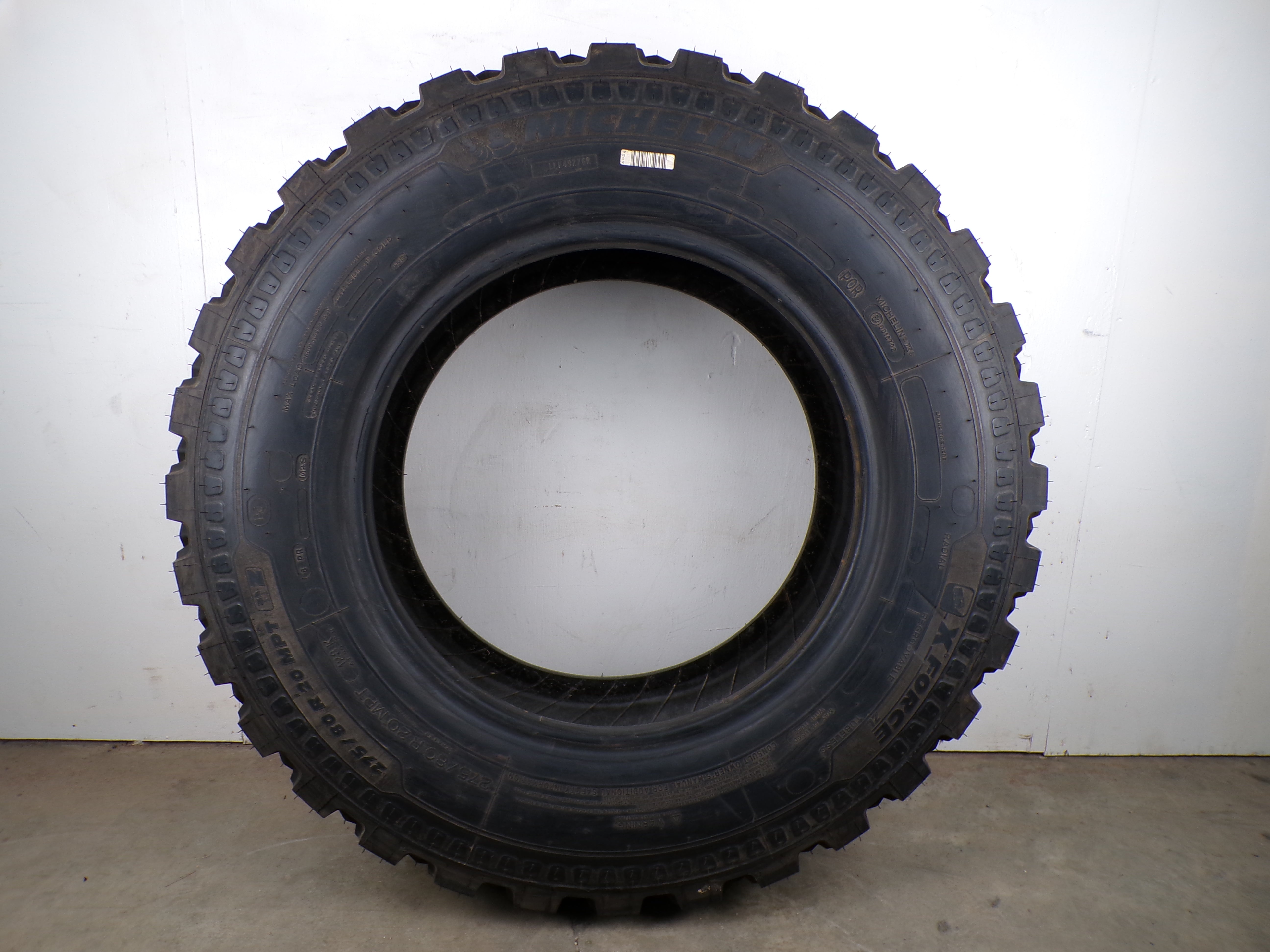 ダーリッチ 275/80R20 Michelin XZL X Force MPT Z
