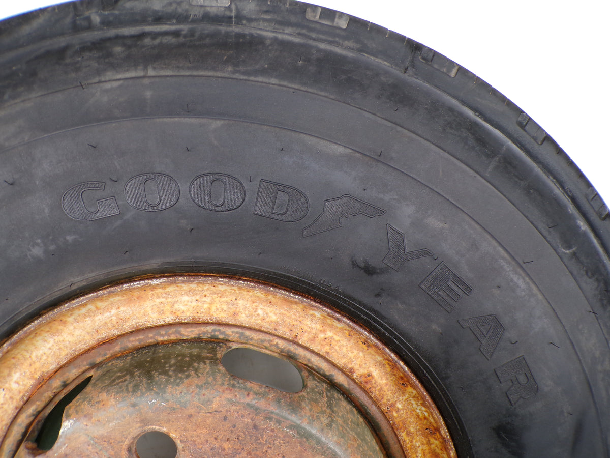 10.00R15 Goodyear G114 Used on 6 hole Wheel