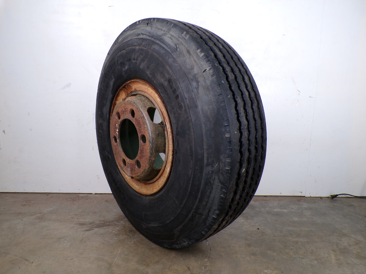 10.00R15 Goodyear G114 Used on 6 hole Wheel