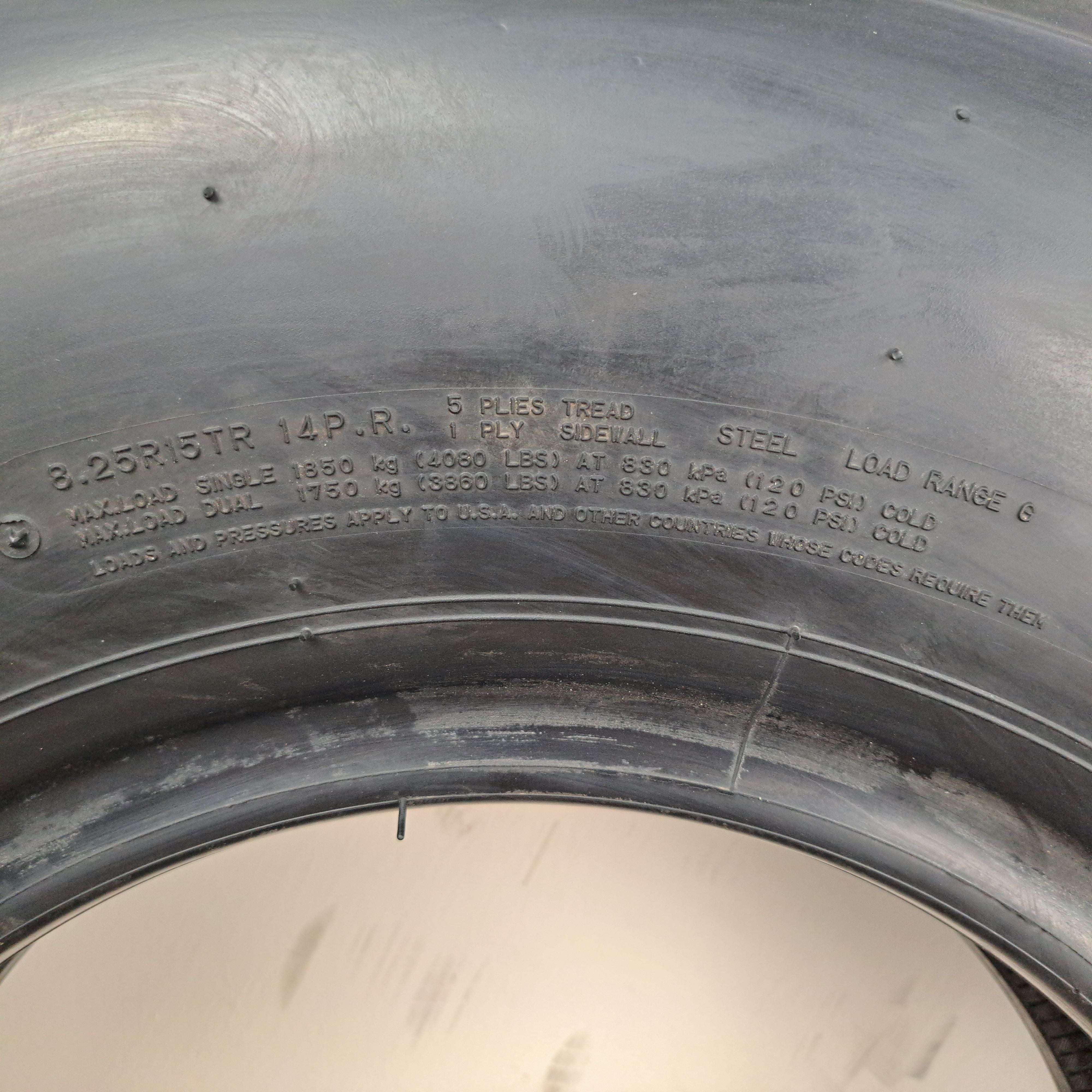 8.25R15 Sumitomo ST 727 New