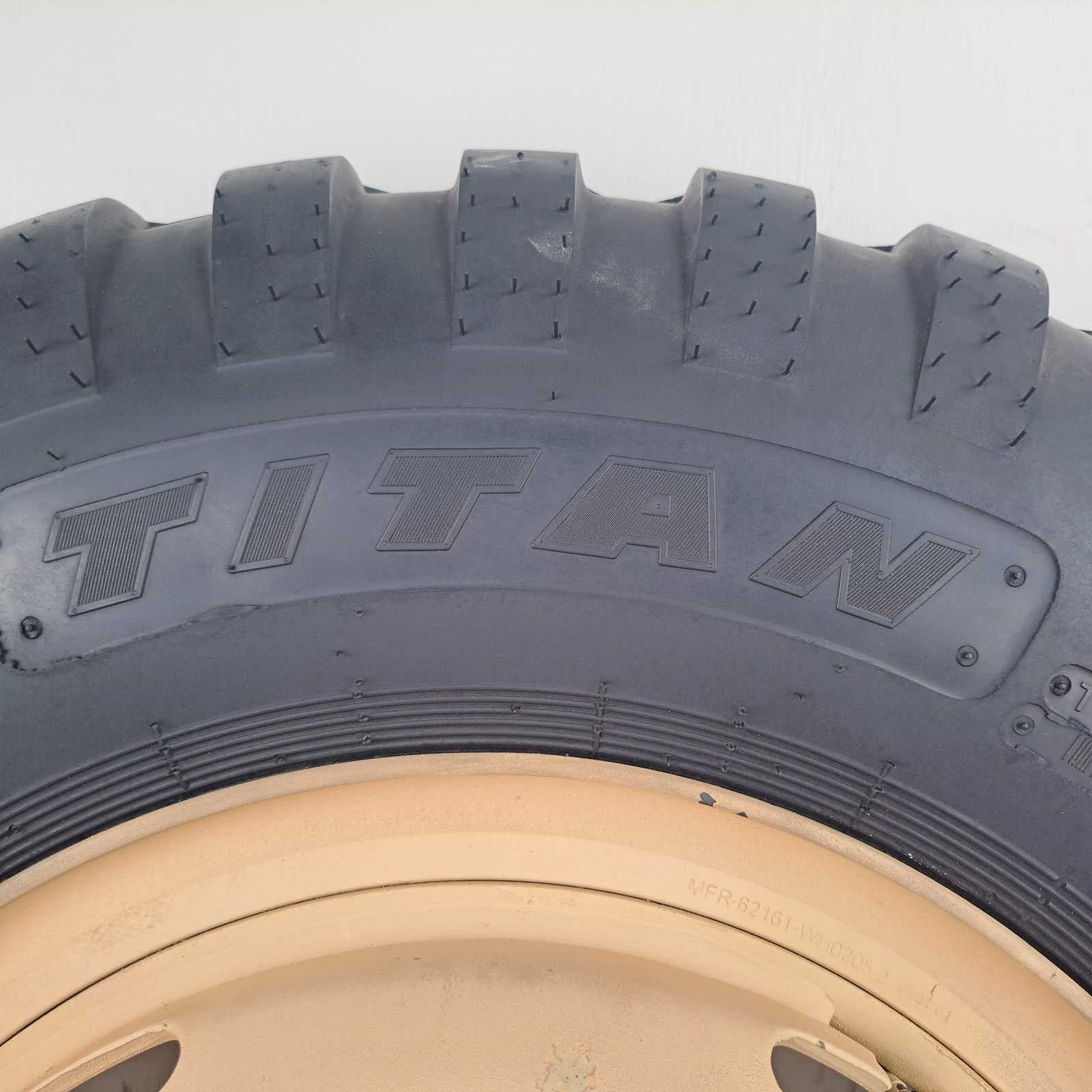 11.00-20 Titan T-Hawk 373  Military Tire and Wheel Used