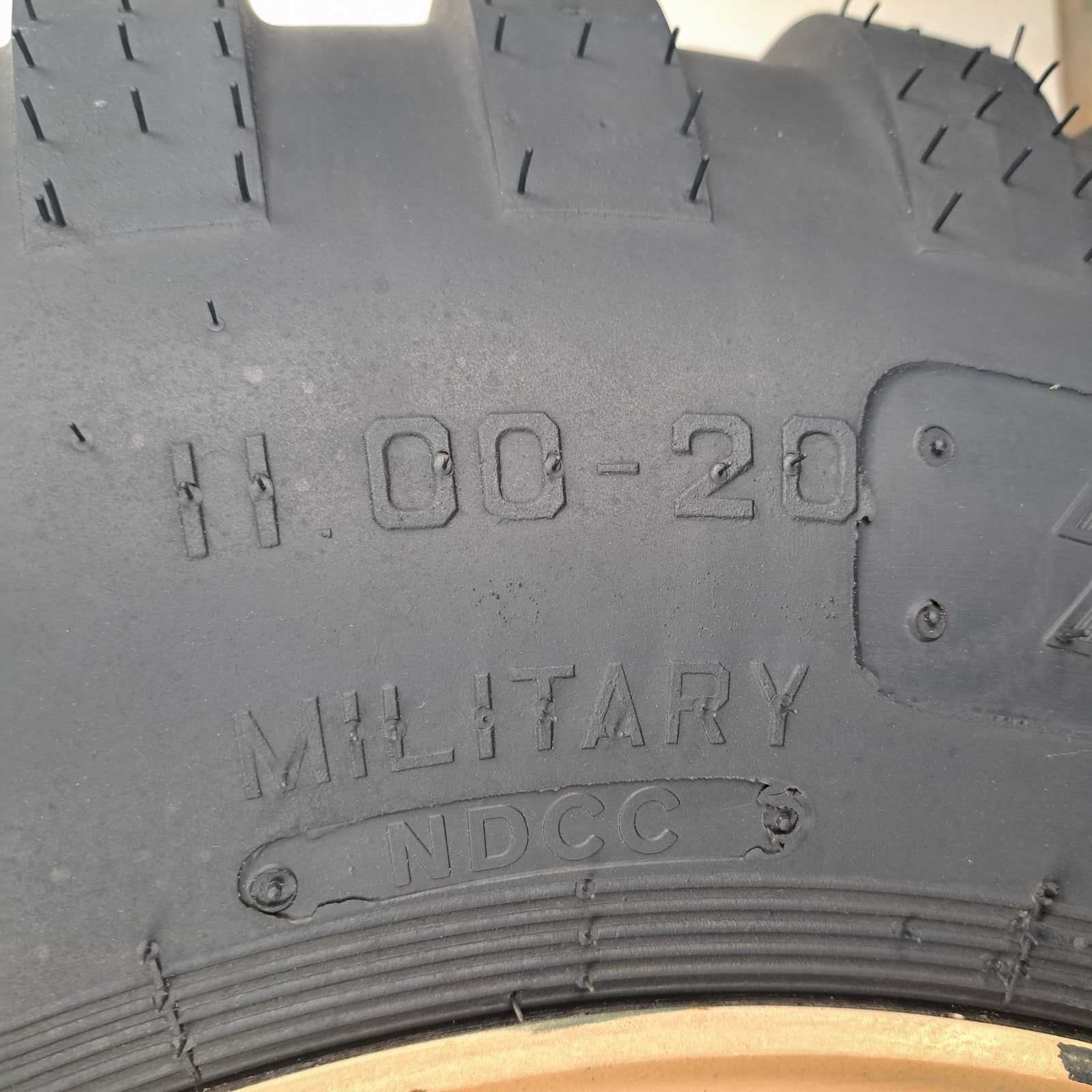 11.00-20 Titan T-Hawk 373  Military Tire and Wheel Used