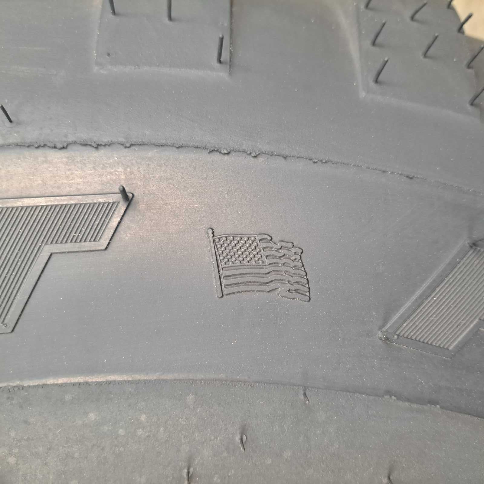 11.00-20 Titan T-Hawk 373  Military Tire and Wheel Used