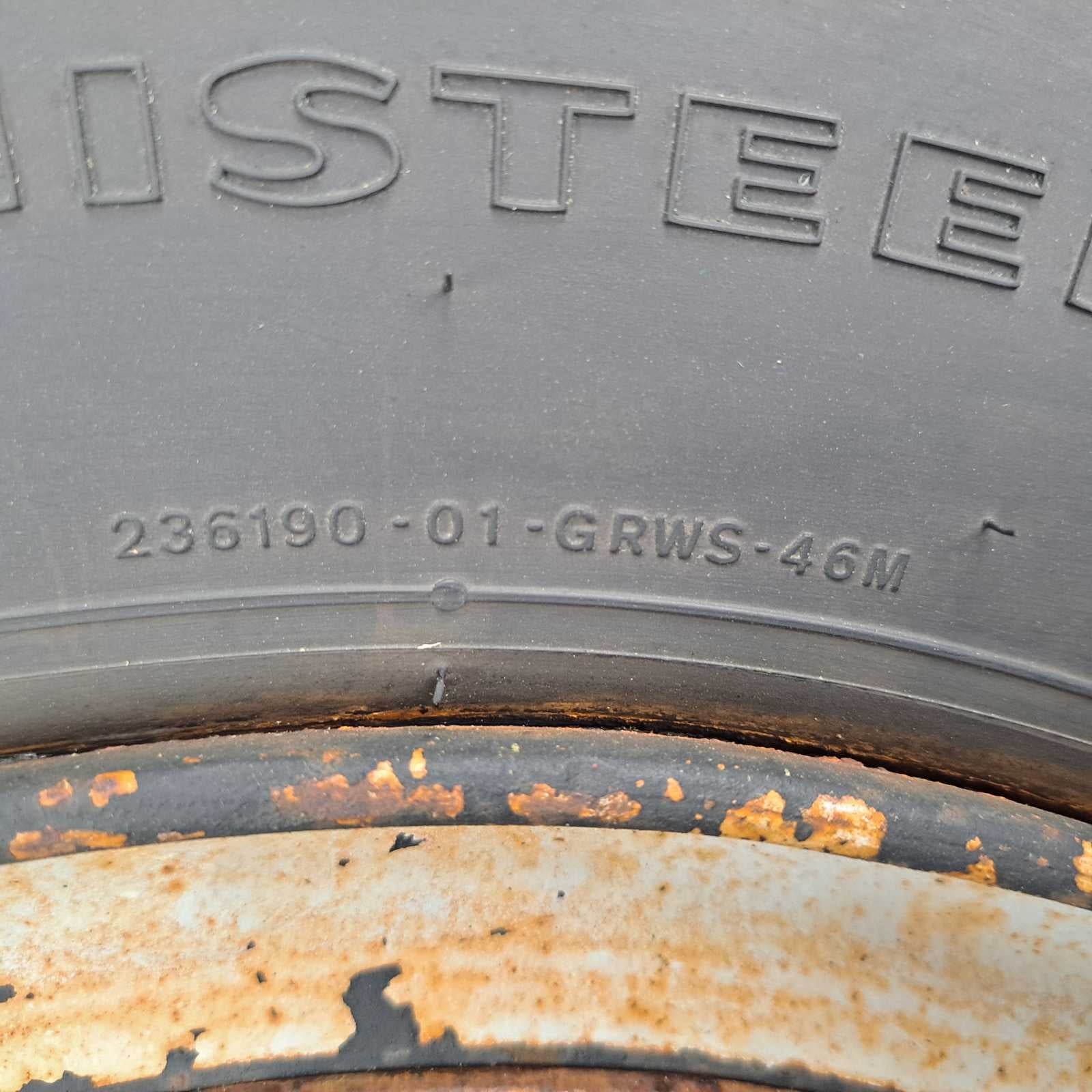 10.00R15 Goodyear G114 Used on 10 hole wheel