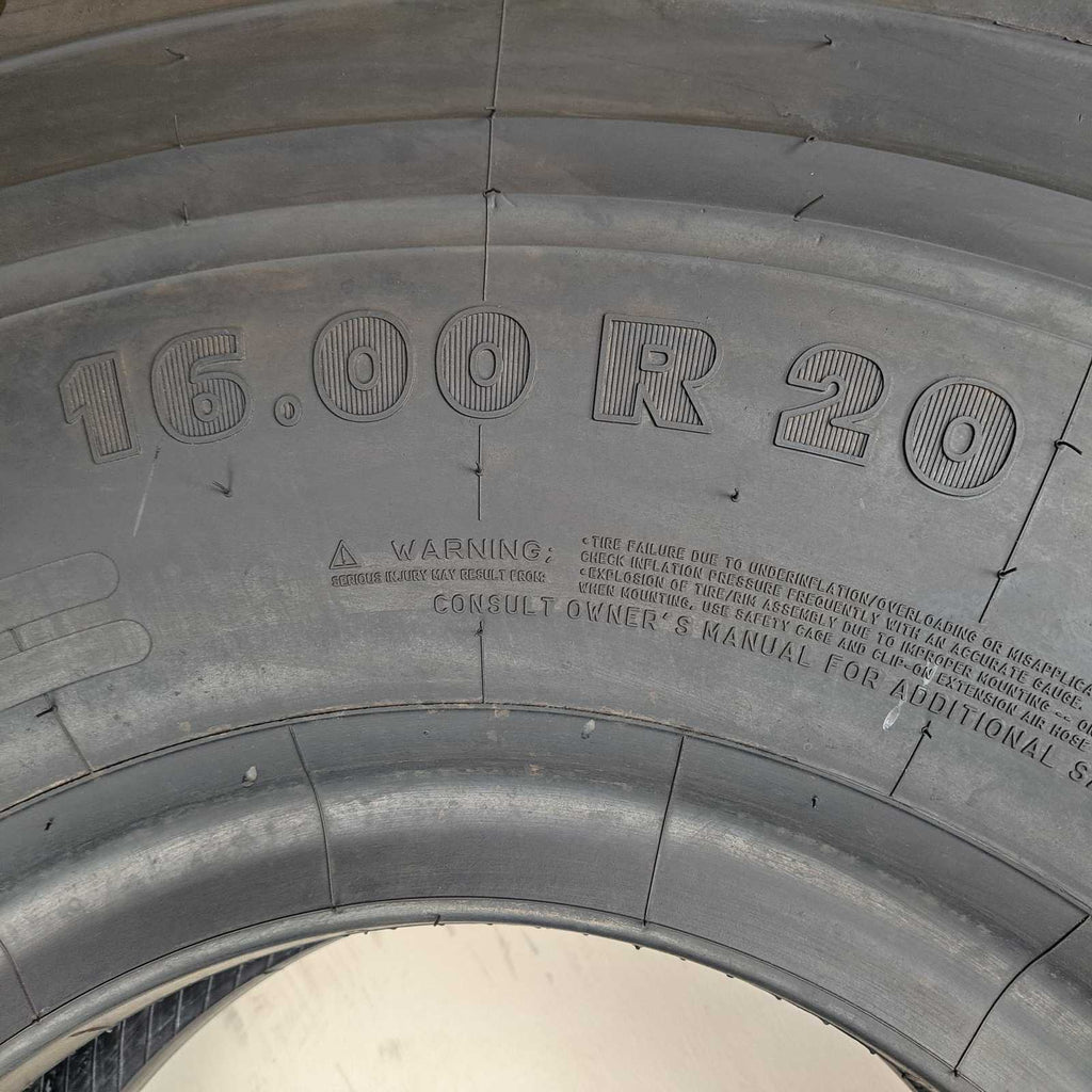 16 R20 16.00R20 Michelin XZL *NEW*