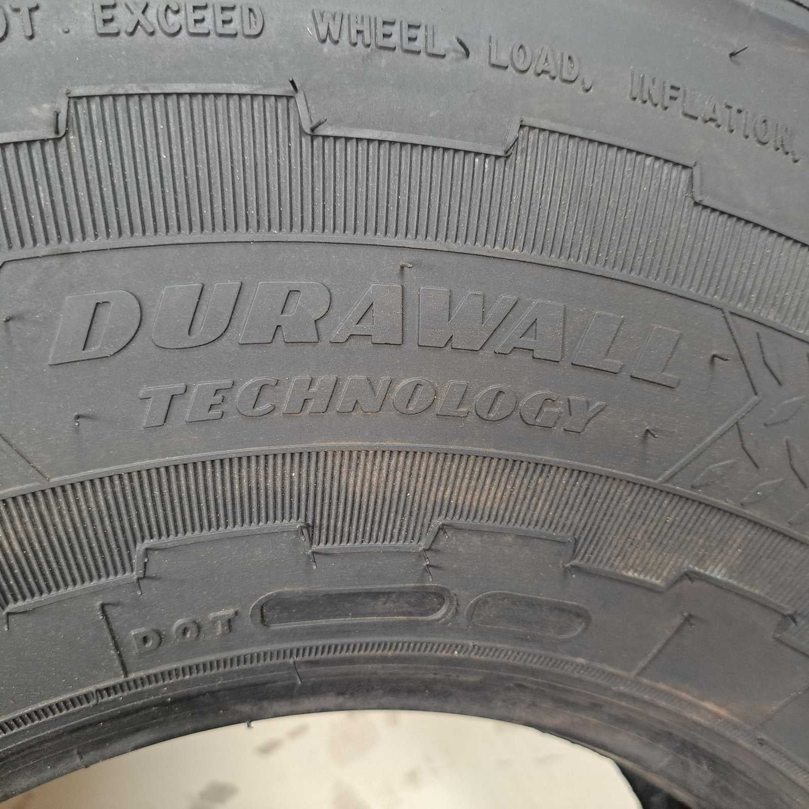 37X12.50R16.50 Goodyear Wrangler enforcer MT used