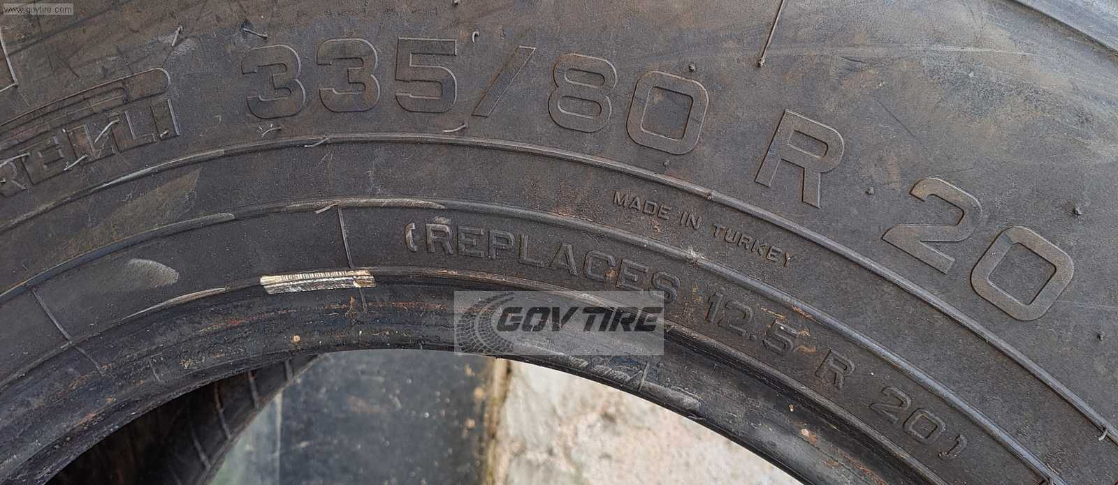 335/80R20 Pirelli PS22 Pista Take Off 95%+