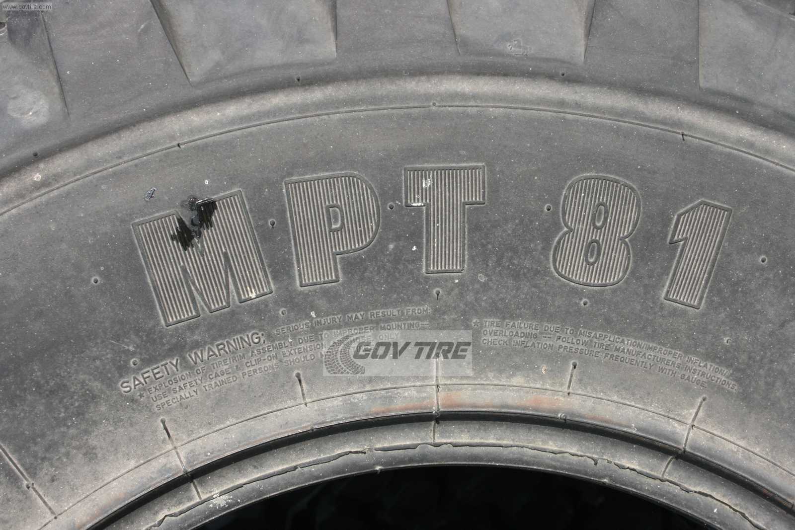 335/80R20 Continental MPT81 Used