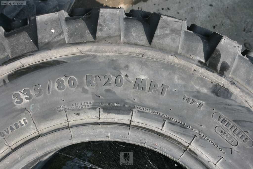 335/80R20 Continental MPT81